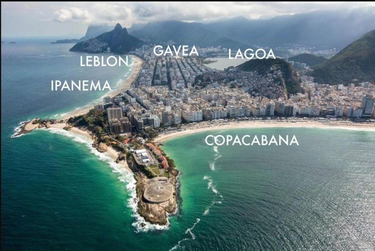 Flat Praia De Copacabana Ipanema - Pe Na Areia Ріо-де-Жанейро Екстер'єр фото